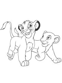 Simba y Nala