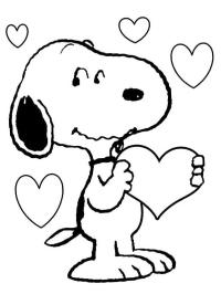 Snoopy está enamorado