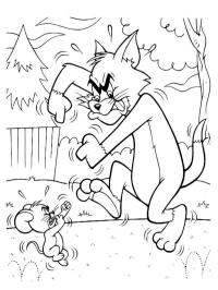 Pelea de Tom y Jerry