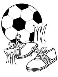 Fútbol y botas de fútbol