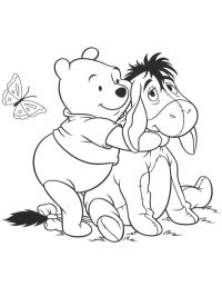 Winnie Pooh y Eeyore