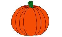 Cómo dibujar una calabaza