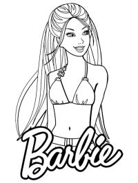 Barbie en bikini