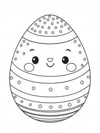 Huevo de Pascua kawaii