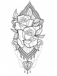 Tatuaje de rosas