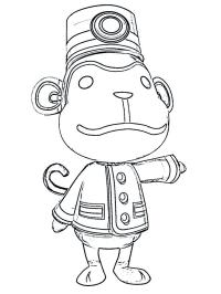 Mono Portero Animal Crossing