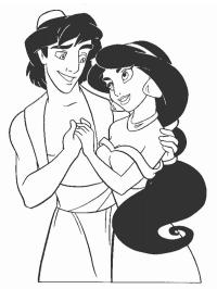 Aladino y Jasmine