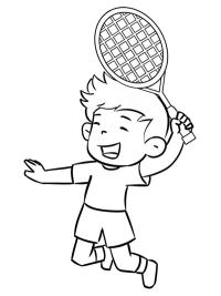 Jugar al bádminton
