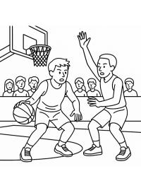 Partido de baloncesto