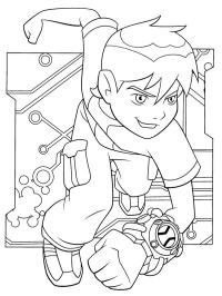 Ben Tennyson con su Omnitrix