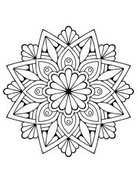 Mandala de flores