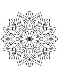 Mandala de flores