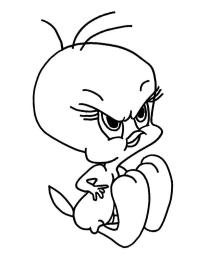 Tweety enfurecido