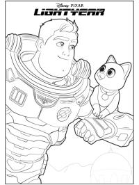 Buzz Lightyear y Sox