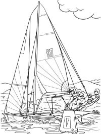 Navegando en catamarán