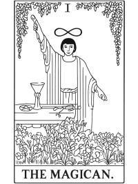 Carta del tarot El Mago