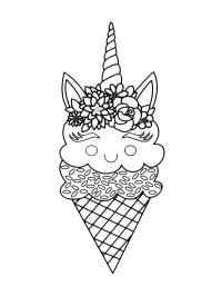 Helado unicornio