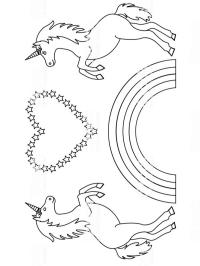 arco iris unicornio