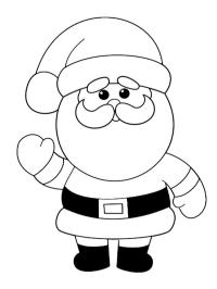 Papá Noel sencillo