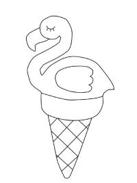 helado de flamingo