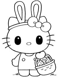Hello Kitty Conejo de Pascua
