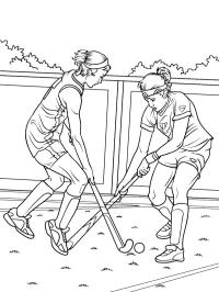 Partido de hockey