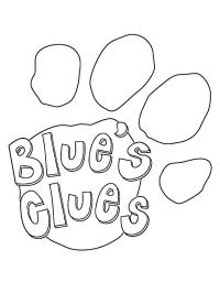 Pata de perro Blue's Clues
