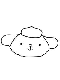 Cabeza de Pompompurin