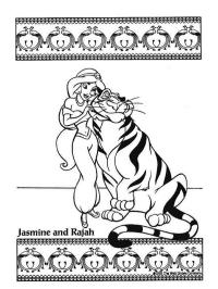Jazmín y el tigre Radja