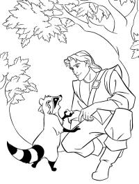 John Smith y Meeko