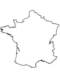 Mapa de Francia