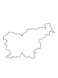 Mapa de Eslovenia