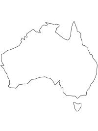 Mapa de Australia