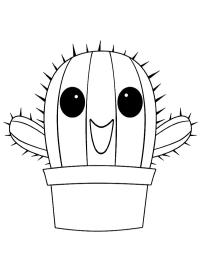 Cactus kawaii