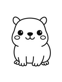 Carpincho kawaii