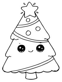 Kawaii Árbol de Navidad