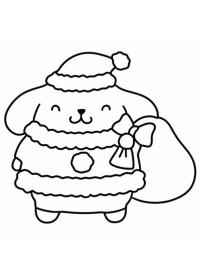 Pompompurin navideño