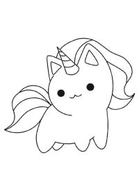 Gatito unicornio