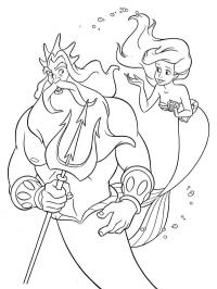 Rey Tritón y Ariel