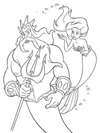 Rey Tritón y Ariel