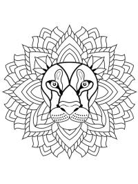 Mandala leon