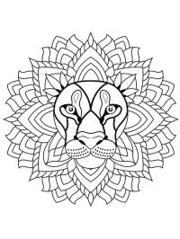 Mandala leon