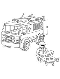 LEGO ambulancia