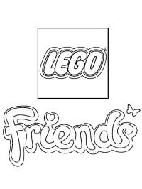 Logotipo de Lego friends