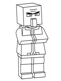 Aldeano de LEGO Minecraft