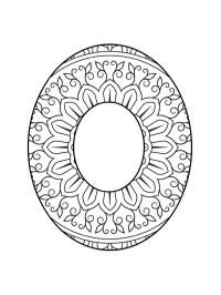 Mandala de la letra O