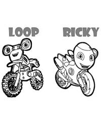 Loop en Ricky Ricky zoom