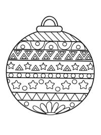 Mandala Bola de Navidad