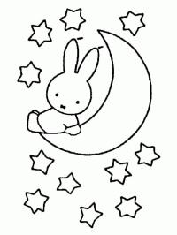 Miffy en la luna