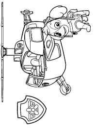 helicóptero paw patrol